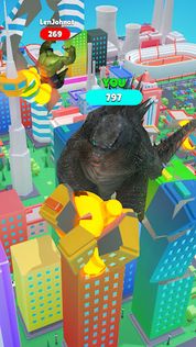 Crazy Kaiju 3D - Screenshot 5