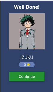 My Hero Academia Quiz - Screenshot 2