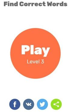 Find Correct Words - Screenshot 1