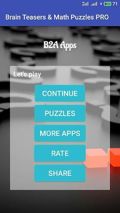 Brain Teasers & Math Puzzles P - Screenshot 1