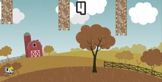 Flappy cow - Screenshot 2