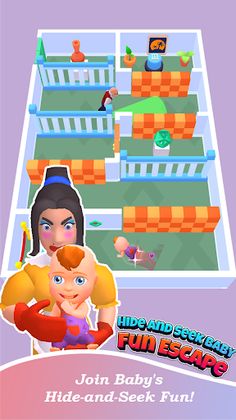 Hide and Seek Baby: Fun Escape - Screenshot 2