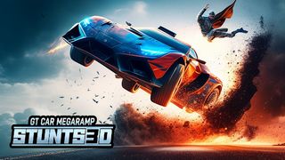 GT Car Megaramp Stunts 3D - Screenshot 1