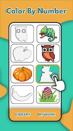 Pixel art - Color by number - Screenshot 3