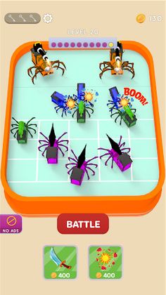 Monster Train Merge Battle 3D - Screenshot 1