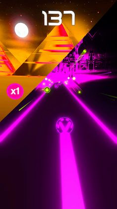 Beat It Color Road Magic - Screenshot 1