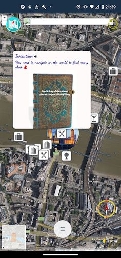 Map Challenge - Treasure Hunt - Screenshot 1