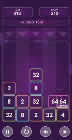 Drop & Merge 2048 Number Block - Screenshot 2