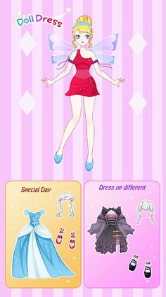 Sweet Candy girl: Dress up - Screenshot 2