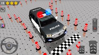 Modern Police Car Parking Game - Screenshot 1