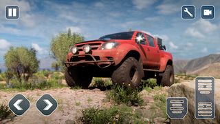Epic Toyota Hilux Car Parking - Screenshot 1