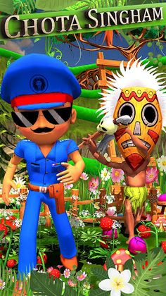 Chota Singhm Lonely Jungle Run - Screenshot 1