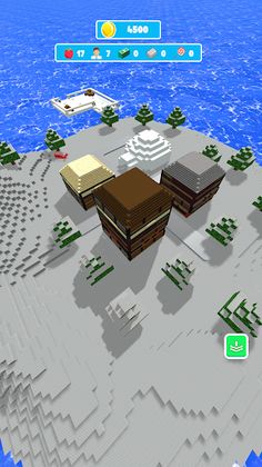 Island Craft 3D: City Build - Screenshot 3