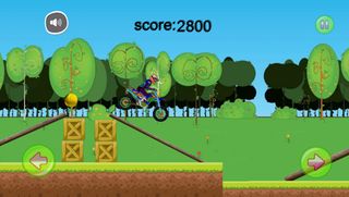 game motocross biker - Screenshot 1