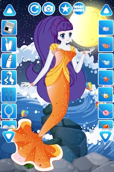 Mermaid Dress Up Game - Screenshot 3