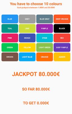 MoneyColour - Screenshot 3