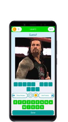 Guess wrestling superstar - Screenshot 2