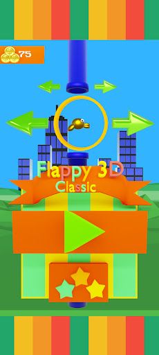 Flappy 3D Classic - Screenshot 2