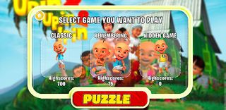 Upin Ipin puzzle- Cartoon - Screenshot 1