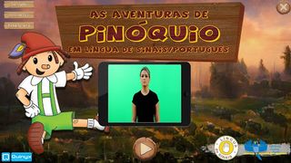 Aventuras de Pinóquio Libras - Screenshot 1