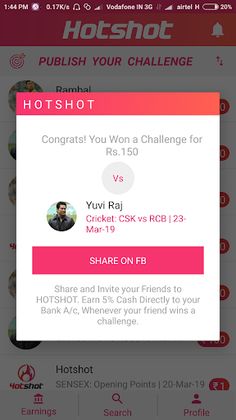 HOTSHOT: Social Sports Challen - Screenshot 3