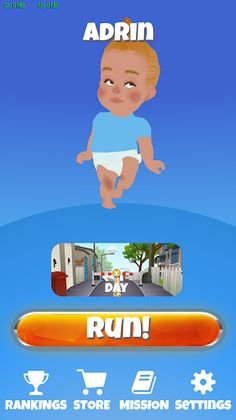 Endless Baby Run - Screenshot 1
