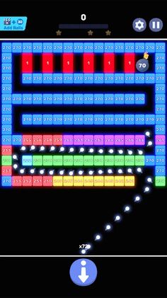 Glow Bricks Ball Crusher - Screenshot 2