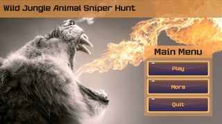Wild Jungle Animal Sniper Hunt - Screenshot 1