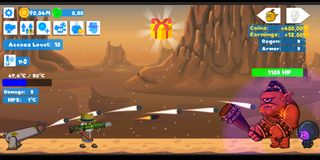 Idle Cannon Quest: Tap Clicker - Screenshot 2