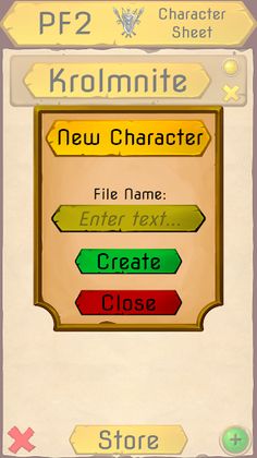 PF2 Character Sheet - Screenshot 2