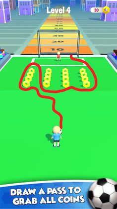 Draw Soccer - Screenshot 4