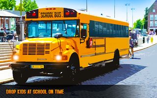 School bus driving Bus games - Screenshot 3