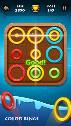 Color Rings : Jigsaw Puzzle - Screenshot 1