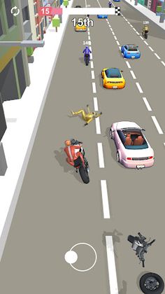 Motorcycle Race - Screenshot 3