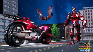 Flying Bat Bike Robot 3D - Screenshot 1