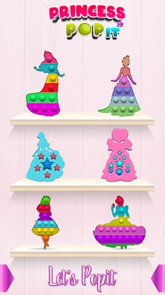 Pop It Princess ASMR Doll Toys - Screenshot 3