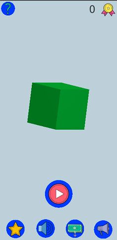 Угадай цвет куба - Screenshot 2