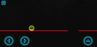 Neon Yellow Ball - Screenshot 1
