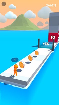 Crossy Crowd - Runner - Screenshot 1