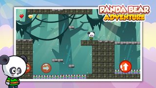 Panda Bear Adventure craft 런게임 - Screenshot 3