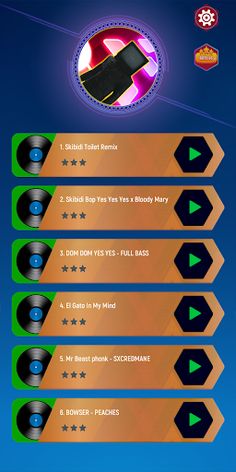 Skibidi TvMan Horror Hop tiles - Screenshot 1