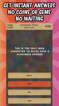 Victorious Trivia Quiz - Screenshot 3