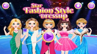 Star Fashion Style Dressup - Screenshot 1