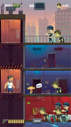 Zombie Elevator - Screenshot 1