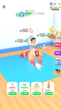 Idle Push Up - Screenshot 1