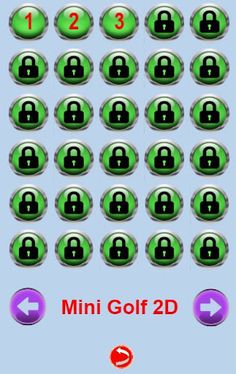 Mini Golf 2D Offline Game - Screenshot 1