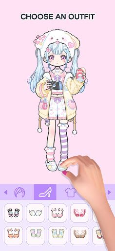 Pink Paper Doll - Screenshot 2