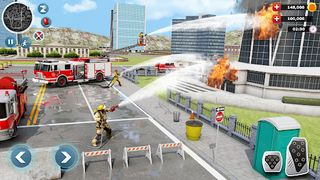 Firefighter :Fire Brigade Game - Screenshot 2