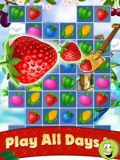 Fruits Garden Match 3 - Screenshot 3