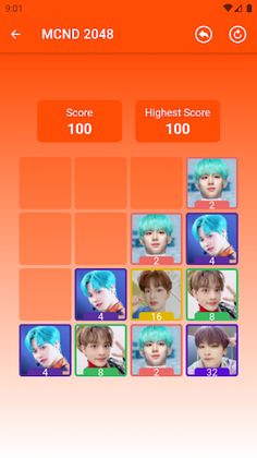 MCND 2048 Game - Screenshot 4